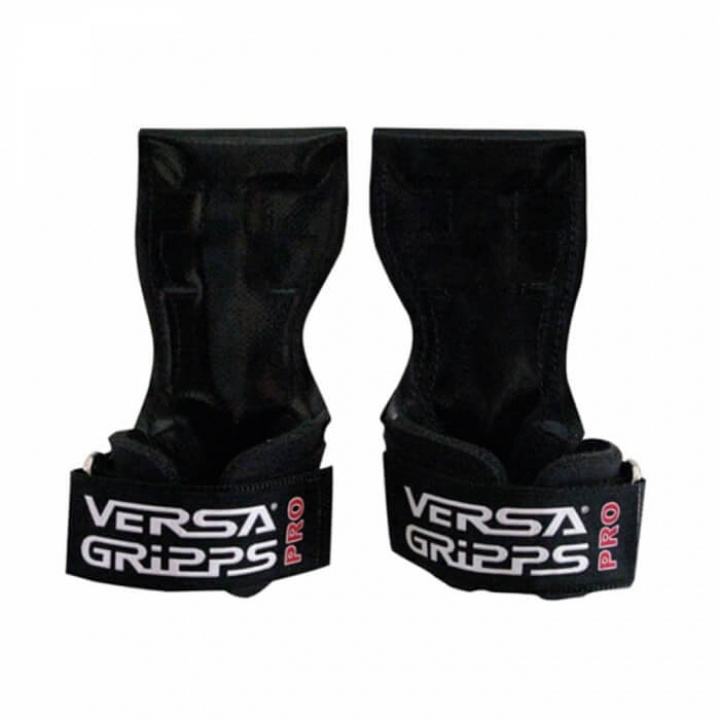 Versa Gripps - PRO Series, Black i gruppen Træningstilbehør / Trækremme & Greb hos Tillskottsbolaget (VERSA001)
