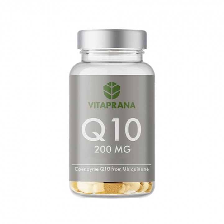 Vitaprana Q10 200 mg, 60 caps i gruppen Kosttilskud & Fødevarer / Sundhedskost / Antioxidanter hos Tillskottsbolaget (VITAPRANA65884)