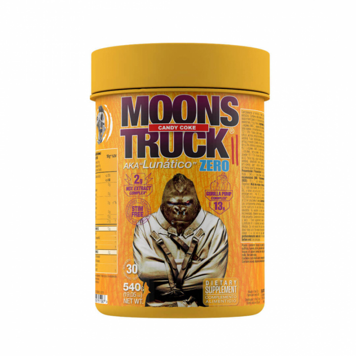 Zoomad Labs Moonstruck Zero Pump PWO, 540 g (Candy Coke) i gruppen Kosttilskud & Fødevarer / Præstationsforbedringer / Stimfri PWO hos Tillskottsbolaget (ZOOMAD8694-2)